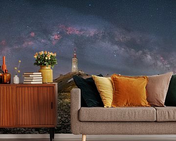 Mont Ventoux Galaxy panorama by Jeroen Lagerwerf