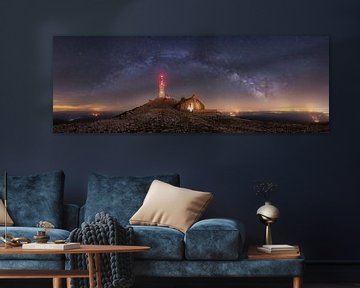 Mont Ventoux Galaxy panorama by Jeroen Lagerwerf