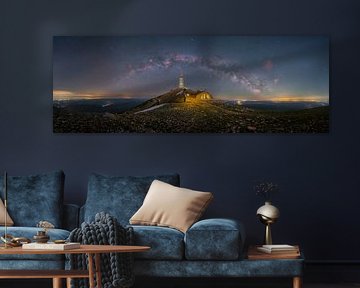 Mont Ventoux Galaxy panorama sur Jeroen Lagerwerf