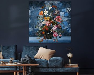 Vase with Flowers van Marja van den Hurk