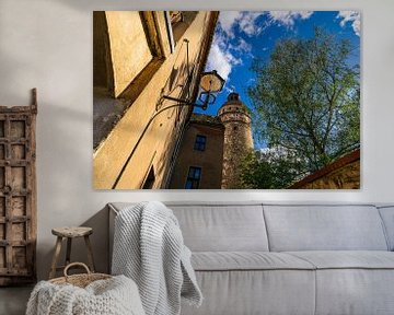 Blick auf historische Gebäude in der Stadt Görlitz von Rico Ködder