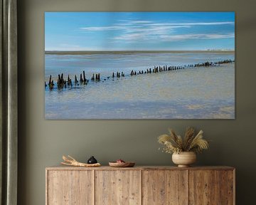 Endless Sea View & ancient pile heads by Sara in t Veld Fotografie