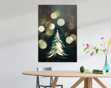 Bokeh Christmas Tree by Treechild
