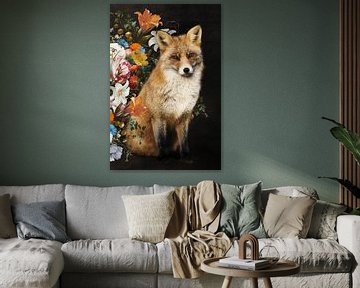 Fox among the Flowers