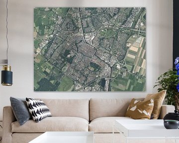 Luchtfoto van Alkmaar van Stef Verdonk