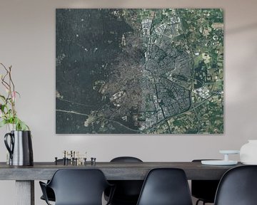 Luchtfoto van Apeldoorn van Maps Are Art