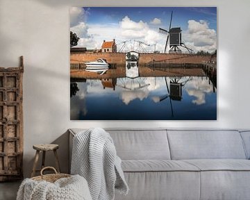 Port Heusden Clouds by Zwoele Plaatjes