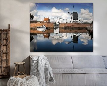 Port Heusden Wolken von Zwoele Plaatjes