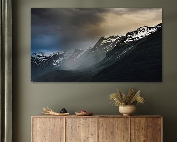 Niederschlag Hardangerfjord - Norwegen von Ricardo Bouman