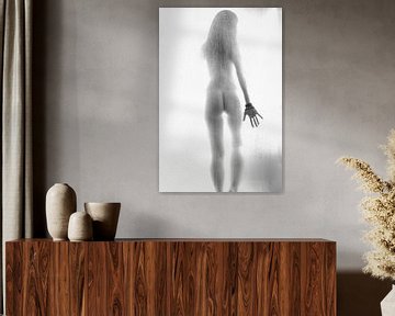 Frau beim duschen in schwarzweiß von Tilo Grellmann | Photography