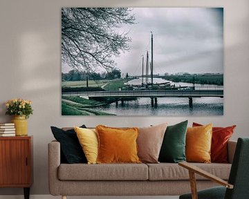 sloten friesland haven by anne droogsma