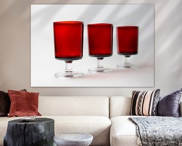 Red glasses by Angeline van de Kerkhof