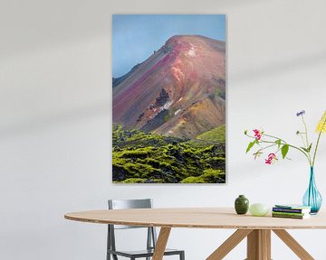 Der Berg Brennisteinsalda in Landmannalaugar von Ken Costers
