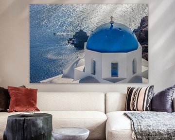 Santorini - Blue Dome