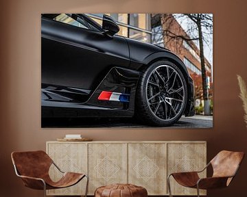 Black Bugatti Divo van Bas Fransen