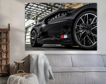 Zwarte Bugatti Divo