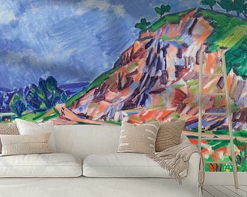 Václav Špála, Rots en rivier, 1942 van Atelier Liesjes