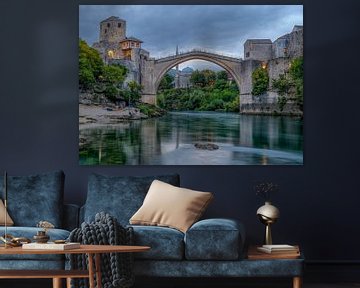Mostar - Stari Most van Teun Ruijters