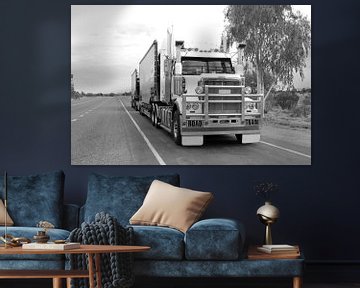 Truck Australië van Inge Hogenbijl