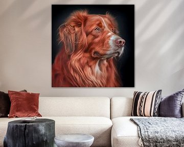 Portret van een jachthond Illustratie van Animaflora PicsStock