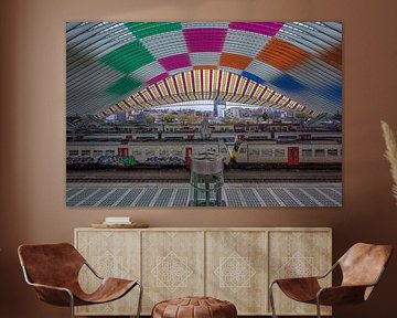 Liege station - Guillemins by Mario Brussé Fotografie