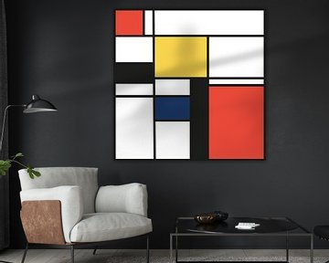 Komposition-2-Piet Mondrian