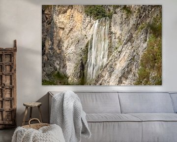 Boka, Wasserfall in Westslowenien von Eric van Nieuwland