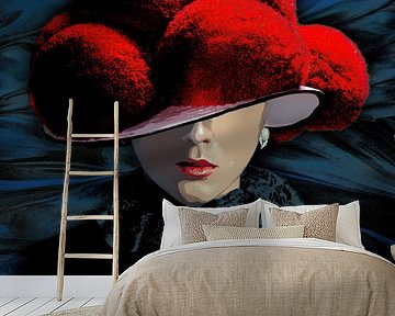 Zwarte Woud POP ART 2.0 Vierkant van Ingo Laue