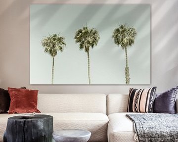 Vintage Palm Trees by Melanie Viola