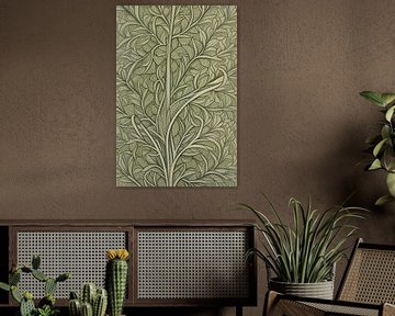 Botanische illustratie plant van Lily van Riemsdijk - Art Prints with Color