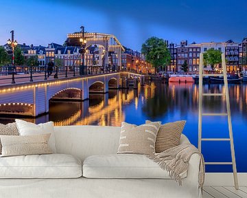 The Skinny Burg in Amsterdam after sunset by Bas Meelker