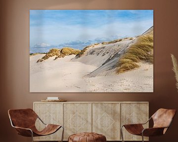 Les dunes blanches de Hargen sur Rob Donders Beeldende kunst