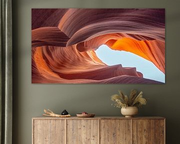 L'orange est le nouveau noir (Antelope Canyon, Arizona) sur Kris Hermans