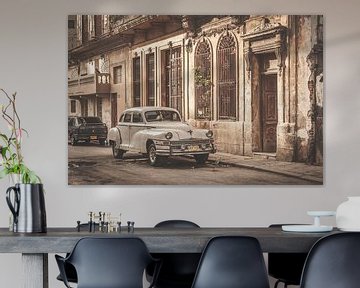 classic american car in Havana Cuba 3 by Emily Van Den Broucke