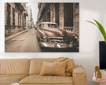 classic american car in Havana Cuba 4 by Emily Van Den Broucke