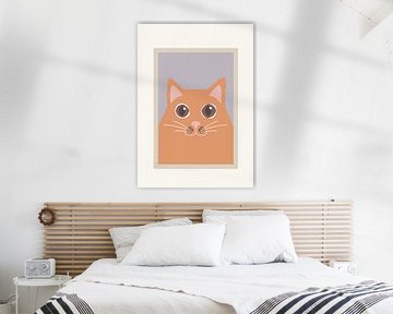 Chat abstrait - Série animaux de compagnie sur DE BATS designs