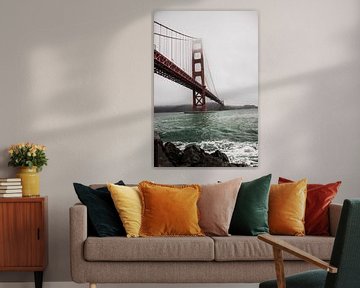 Golden Gate Bridge van Rianne Teunissen-Niehoff
