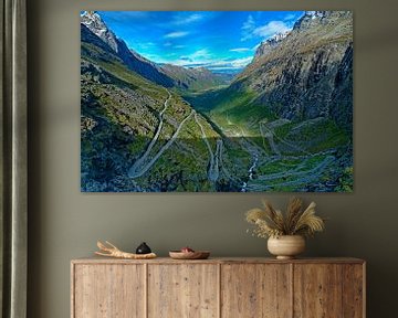 Norwegen Trollstigen Fjord von Jordy de Vries