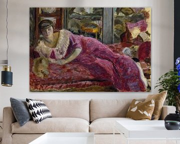 Misia op een divan, Pierre Bonnard