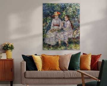 The Daughters of Durand-Ruel, Pierre-Auguste Renoir