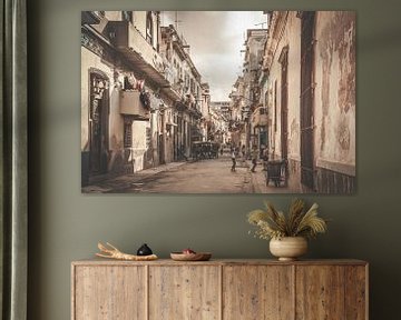 street in Havana Cuba 3 by Emily Van Den Broucke
