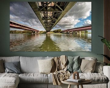 Railway bridge by Ria Overbeeke