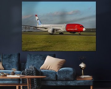 Image Freddy Mercury on Norwegian Boeing 787. by Jaap van den Berg