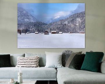 Journée d'hiver à Farchant, Haute-Bavière sur Christina Bauer Photos