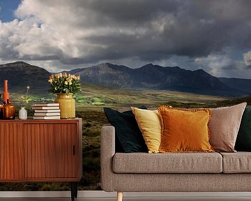 De bergen van Connemara National Park