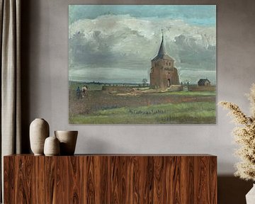 De oude toren van Nuenen, Vincent van Gogh