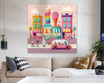 Candy city by Bert Nijholt