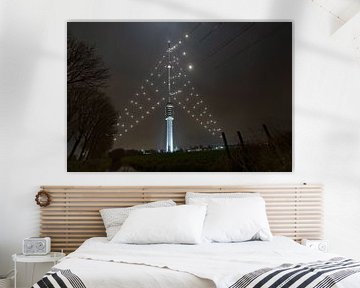 De grootste Kerstboom van de wereld schittert weer over Utrecht