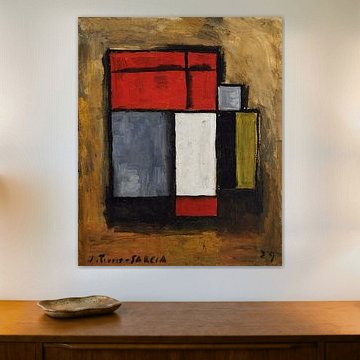 Abstract forms, Joaquin Torres Garcia, 1929 by Atelier Liesjes