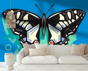 White Butterfly by Vectorheroes